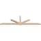 Ekena Millwork Kennewick Smooth Timber Gable Bracket, Douglas Fir, 108"W x 31 1/2"H x 3 1/2"D x 3 1/2"F, 7/12 Pitch GBW108X31X0404KEN00SDF - alternate 5